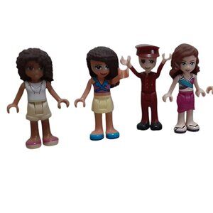 Lego Friends Figures & Misc 94 Pc Bulk Lot Animals Dolphin